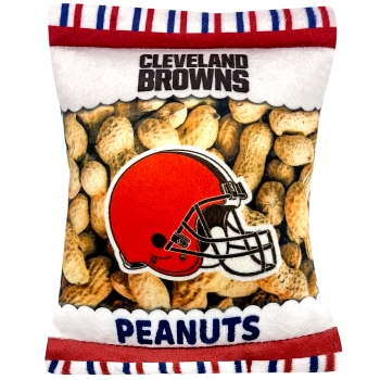 Cleveland Browns -Plush Peanut Bag Toy